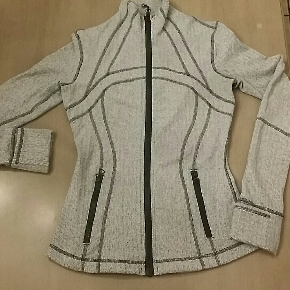 Lululemon Define Jacket In Ghost Herringbone *Rare - image 5